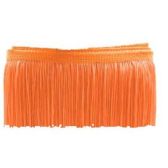 Kód: 39345 Neon színű vágott végű rojt 10 cm  hosszú - ARANCIO FLUO / 39345